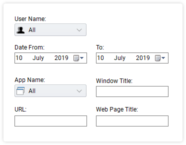 Zaawansowana funkcja filtrowania w Best Free Keylogger