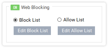 Blokowanie Internetu w Best Free Keylogger